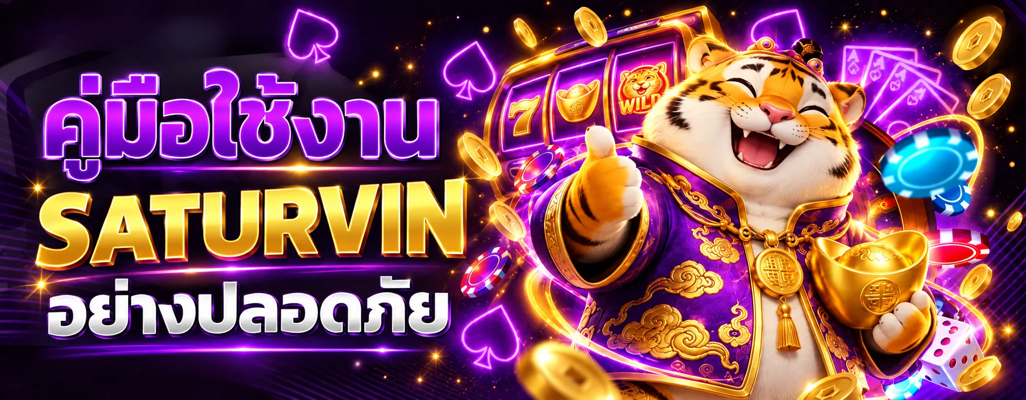 SATURVIN คู่มือใช้งานปลอดภัย ตั้งแต่สมัครถึงถอนเงิน